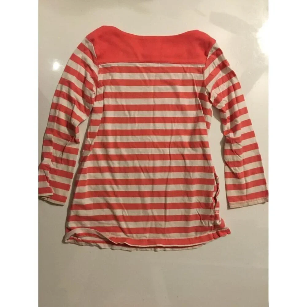 Carter’s Girls Pink/White Stripped Shirt Size 6